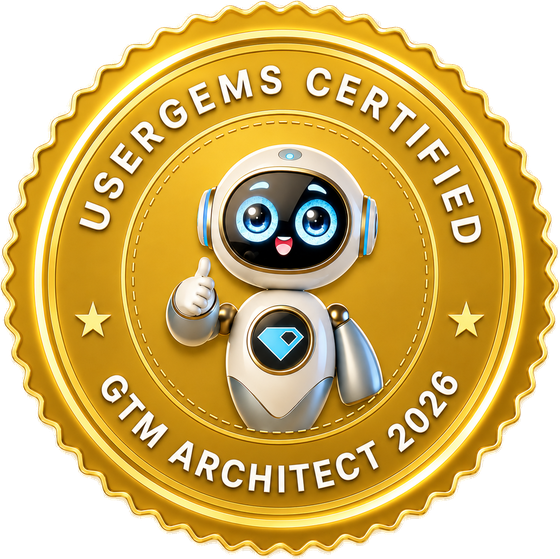 UserGems Certified GTM Architect 2026